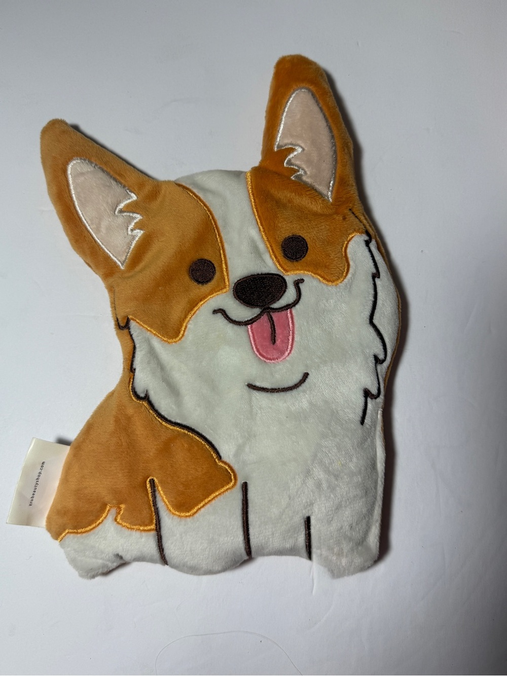 Tru Beauty Shop Corgi Dog Microwave Heat-Up Beanbag 10” x 6” EUC